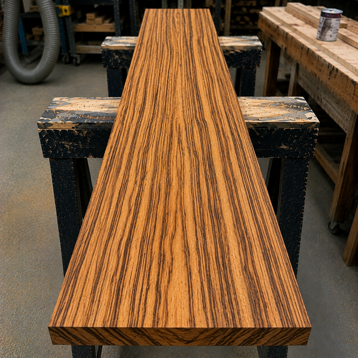Zebrawood lumber sample