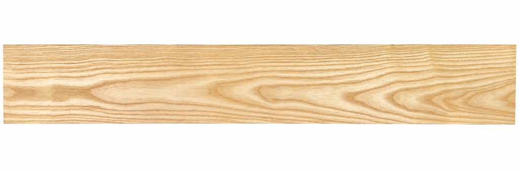 Surfaced Ash Board, Select, 15/16" x 5¾" x 29¼" (AS-002)