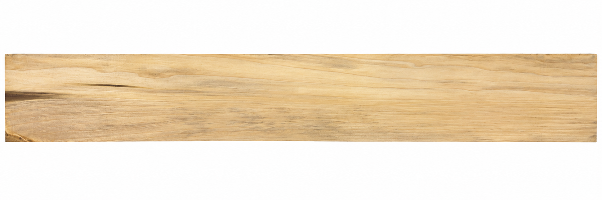 Surfaced Rainbow Poplar Board, Subtle Color, 15/16" x 5" x 37¼" (PO-003)
