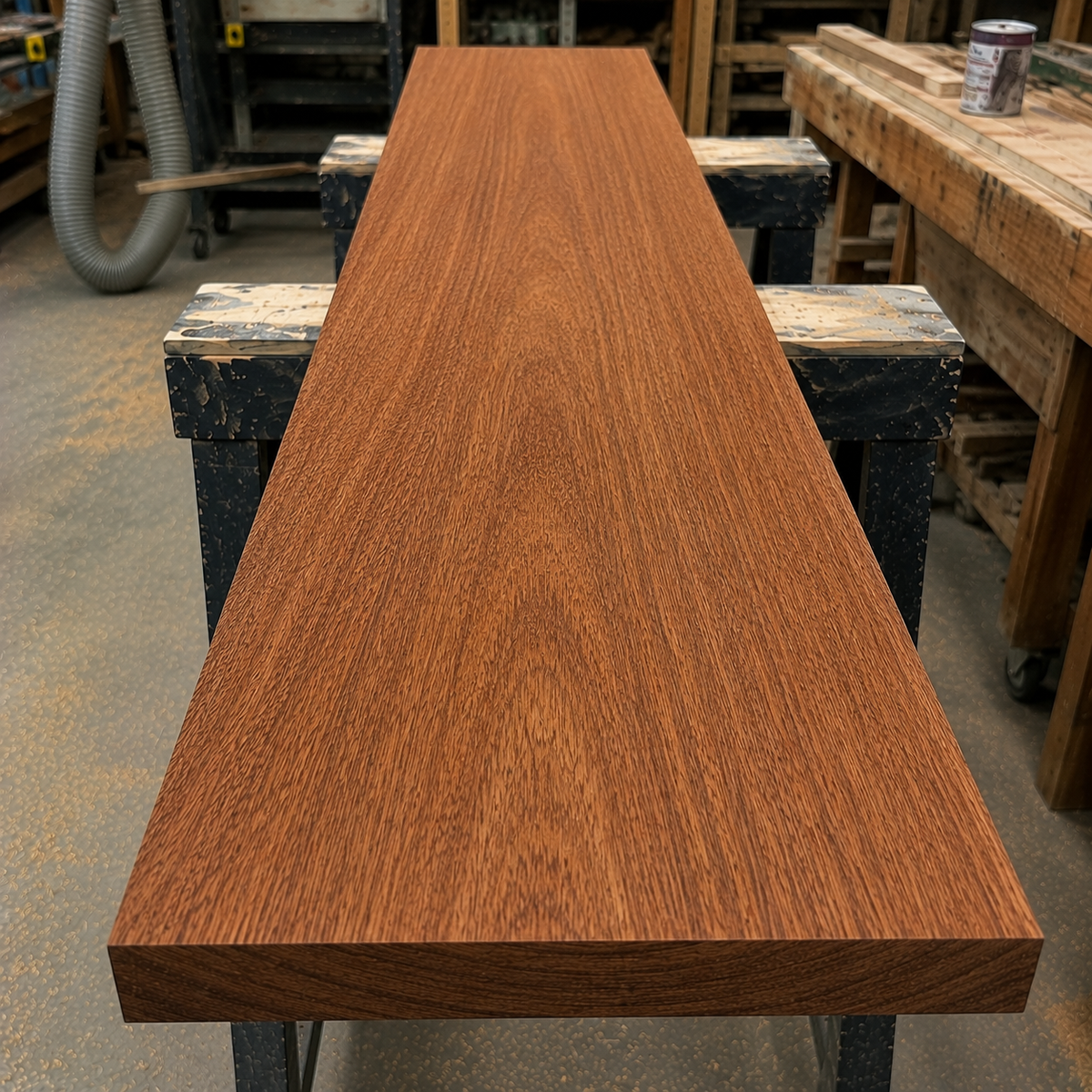 Sapele lumber sample