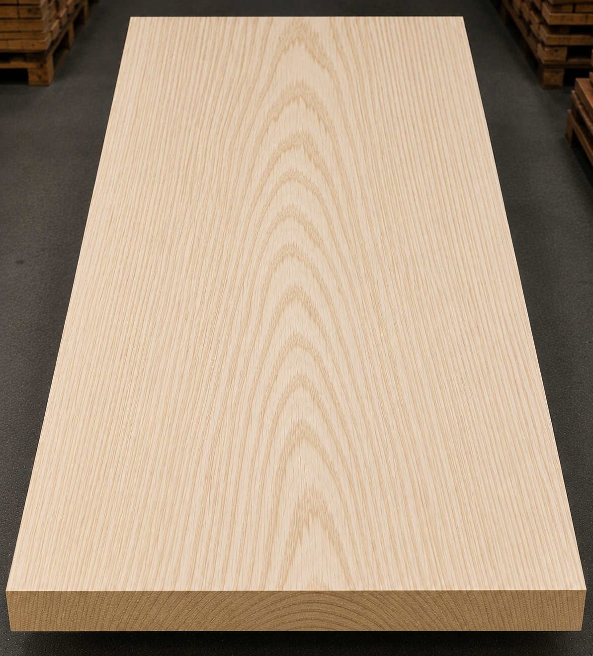 Ash lumber board sample