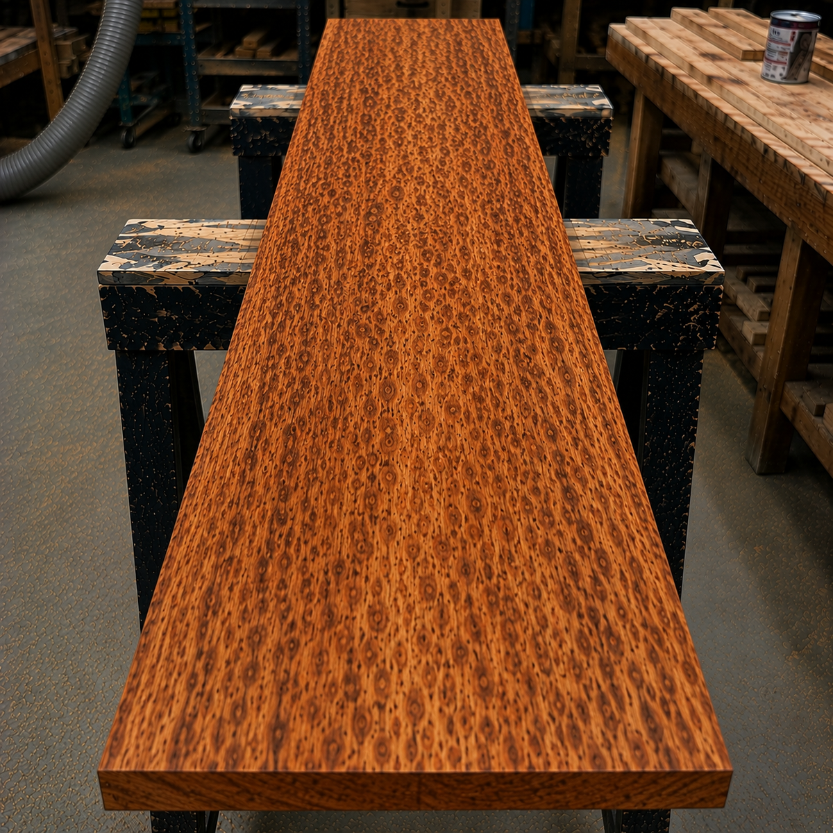 Leopardwood lumber sample